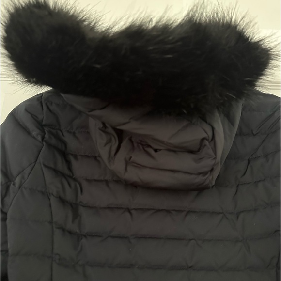 Zara Basic Outerwear Jacket with Fur hood, S - Picture 6 of 10